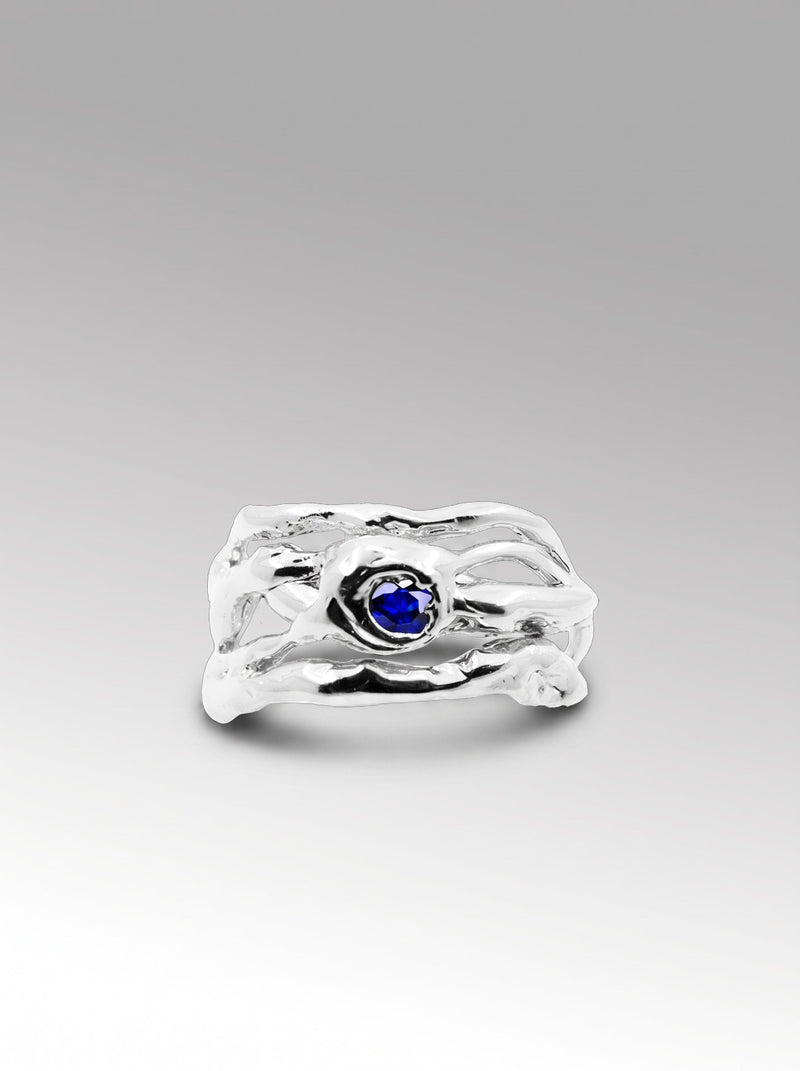 Calendula ring – Silver