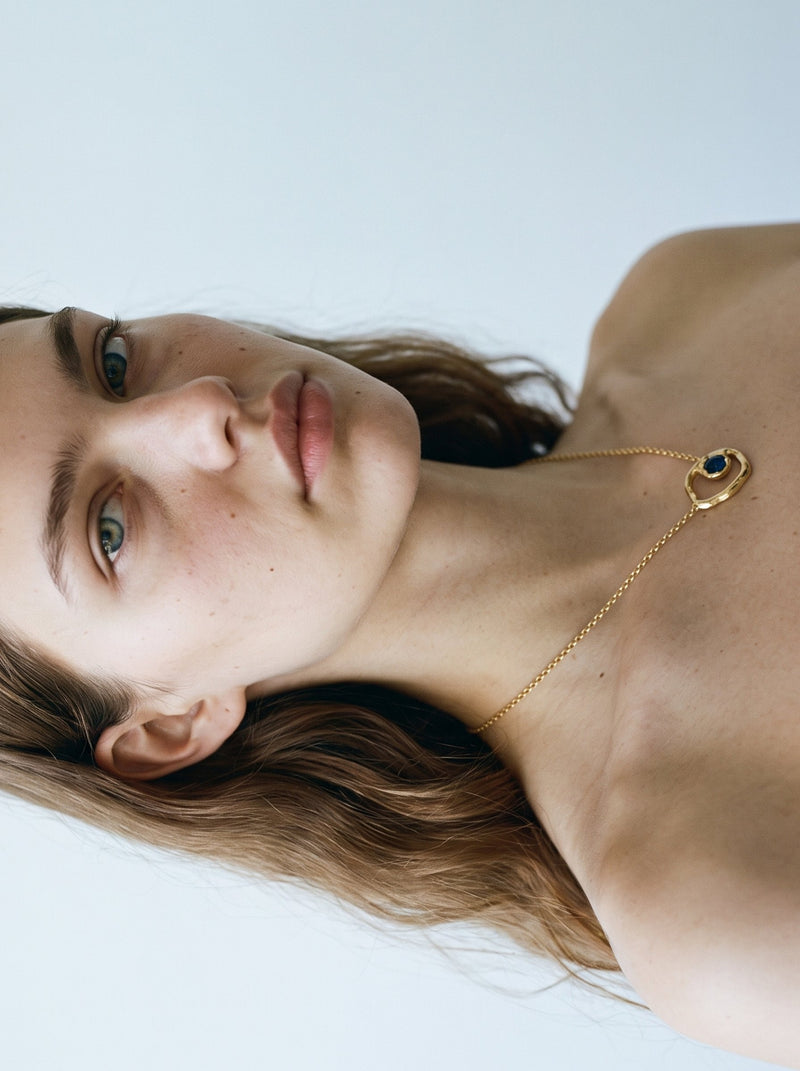Halo Necklace – Gold Plated