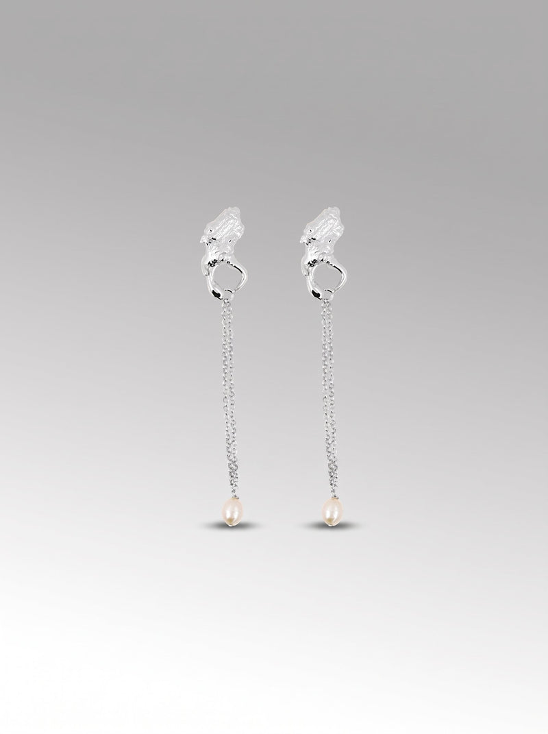 Lirio earrings – Silver