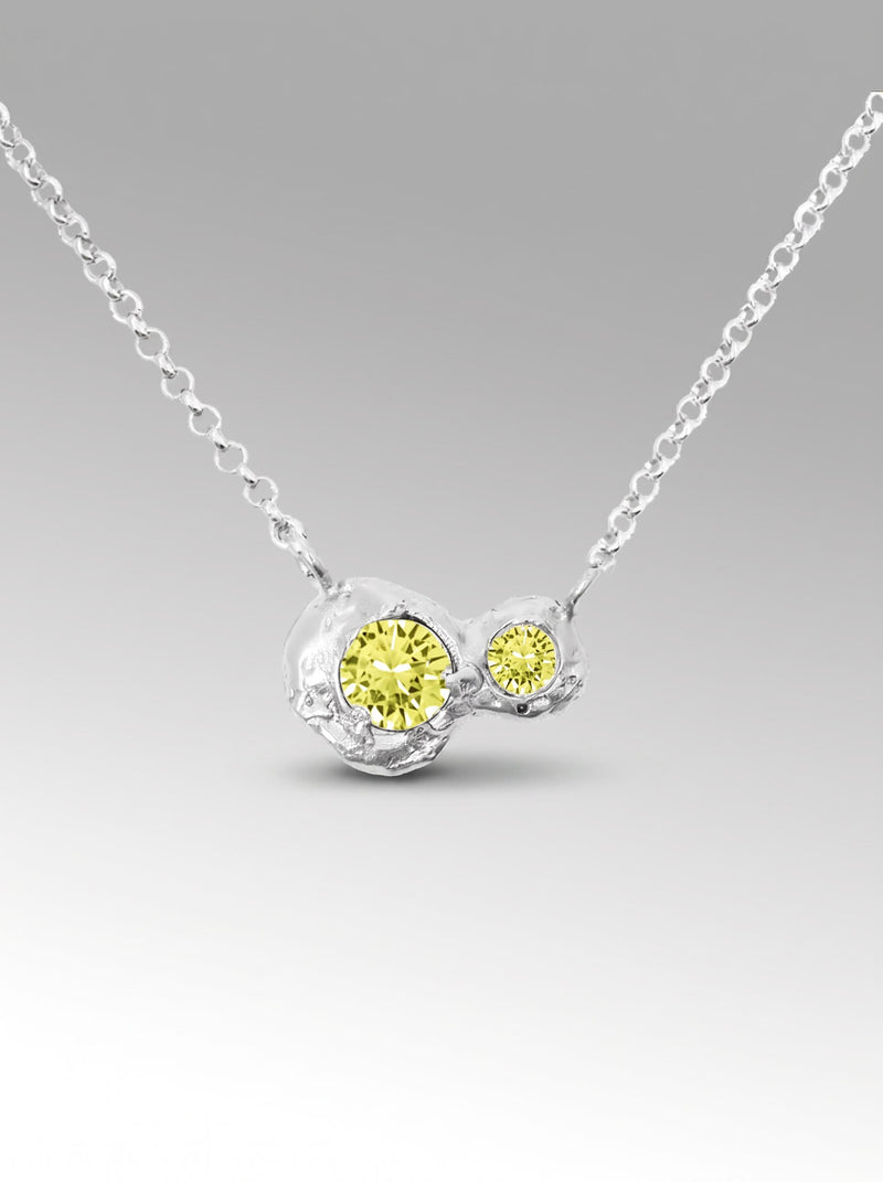 Mellizos Necklace – Silver
