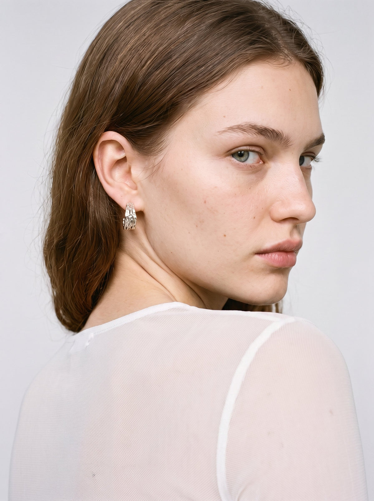 Ramo Hoops – Silver