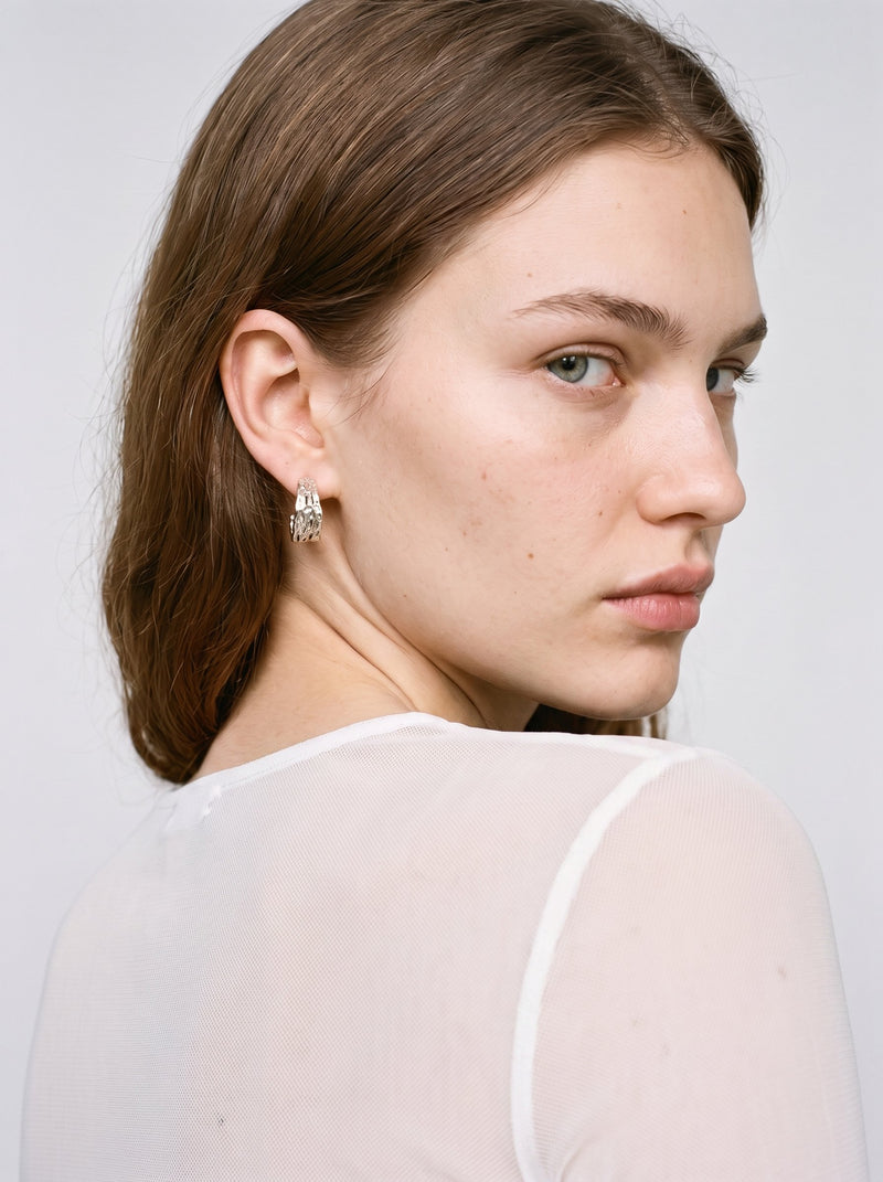 Ramo Hoops – Silver