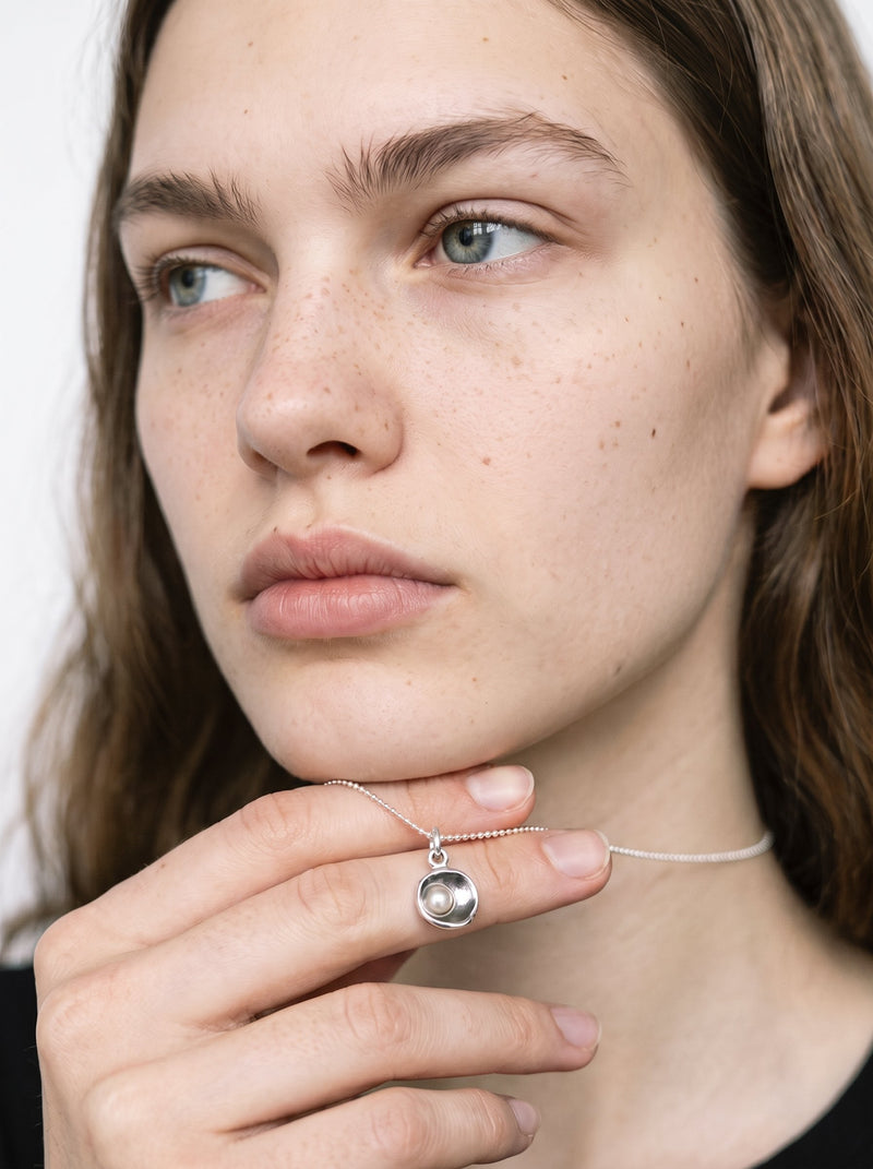 Satélite necklace – Silver