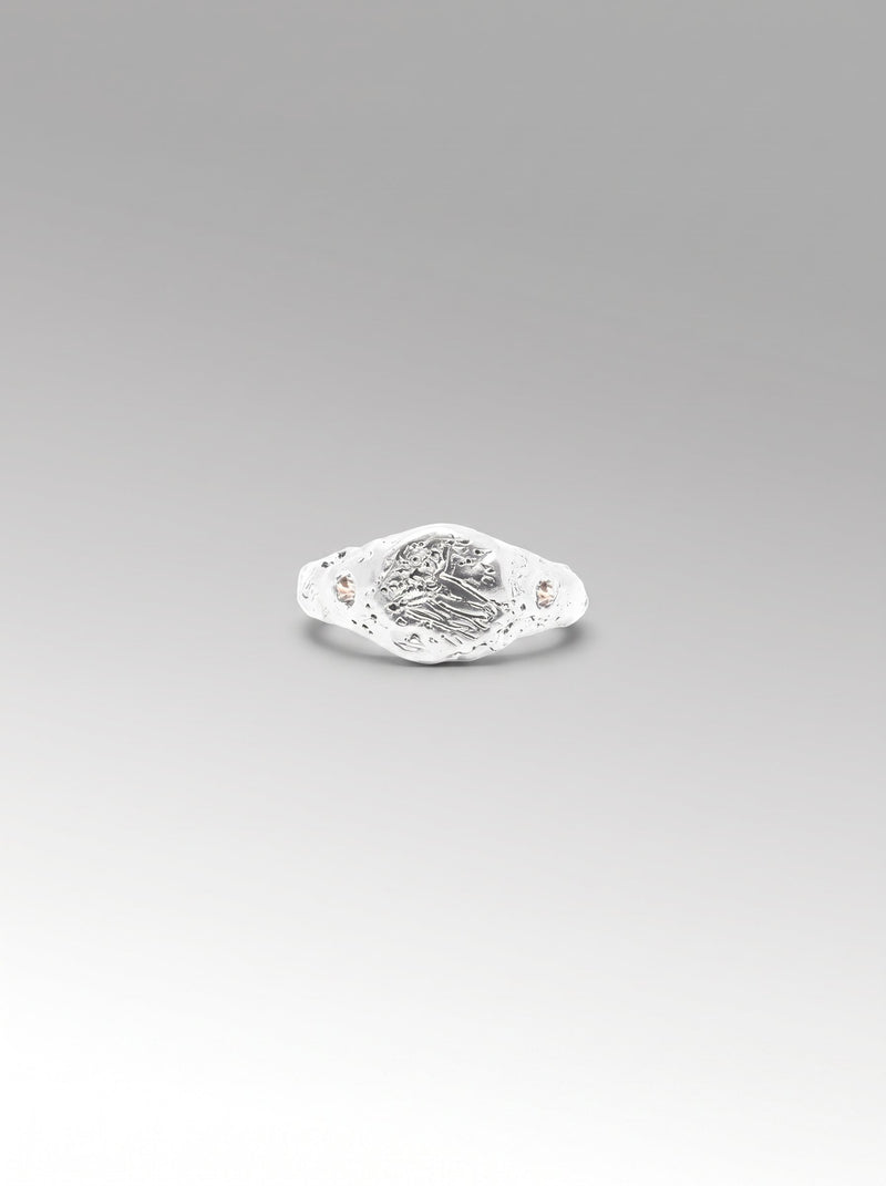 Sello para el Meñique ring – Silver