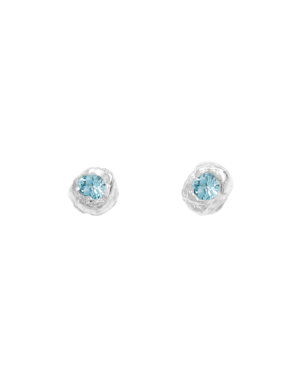 SEMILLAS AQUAMARINE SOLID GOLD