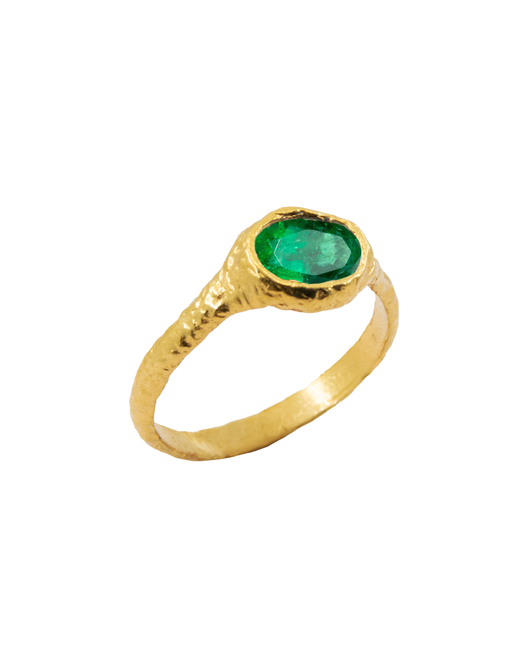 COCODRILO EMERALD SOLID GOLD