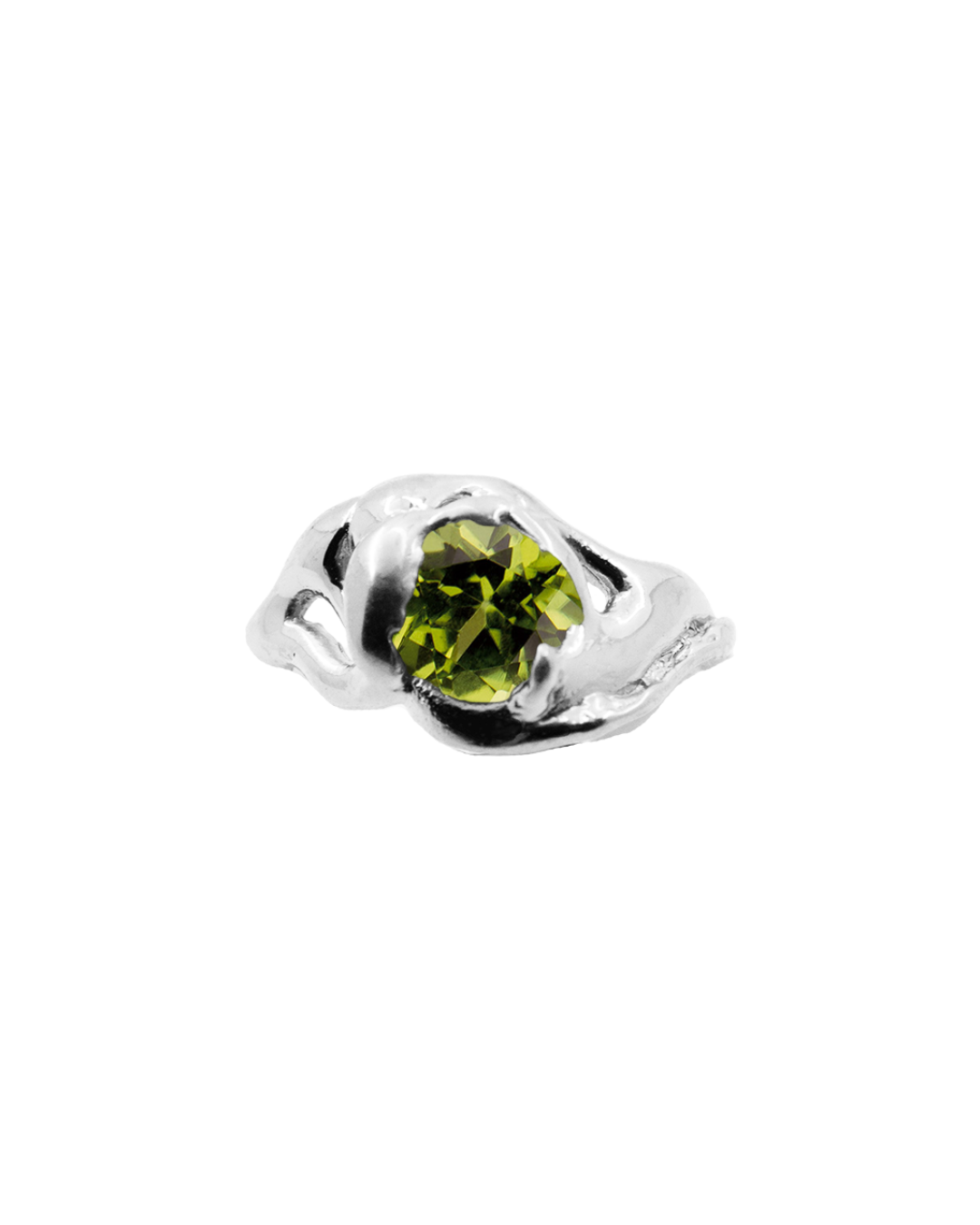 DALIA PERIDOT SOLID GOLD