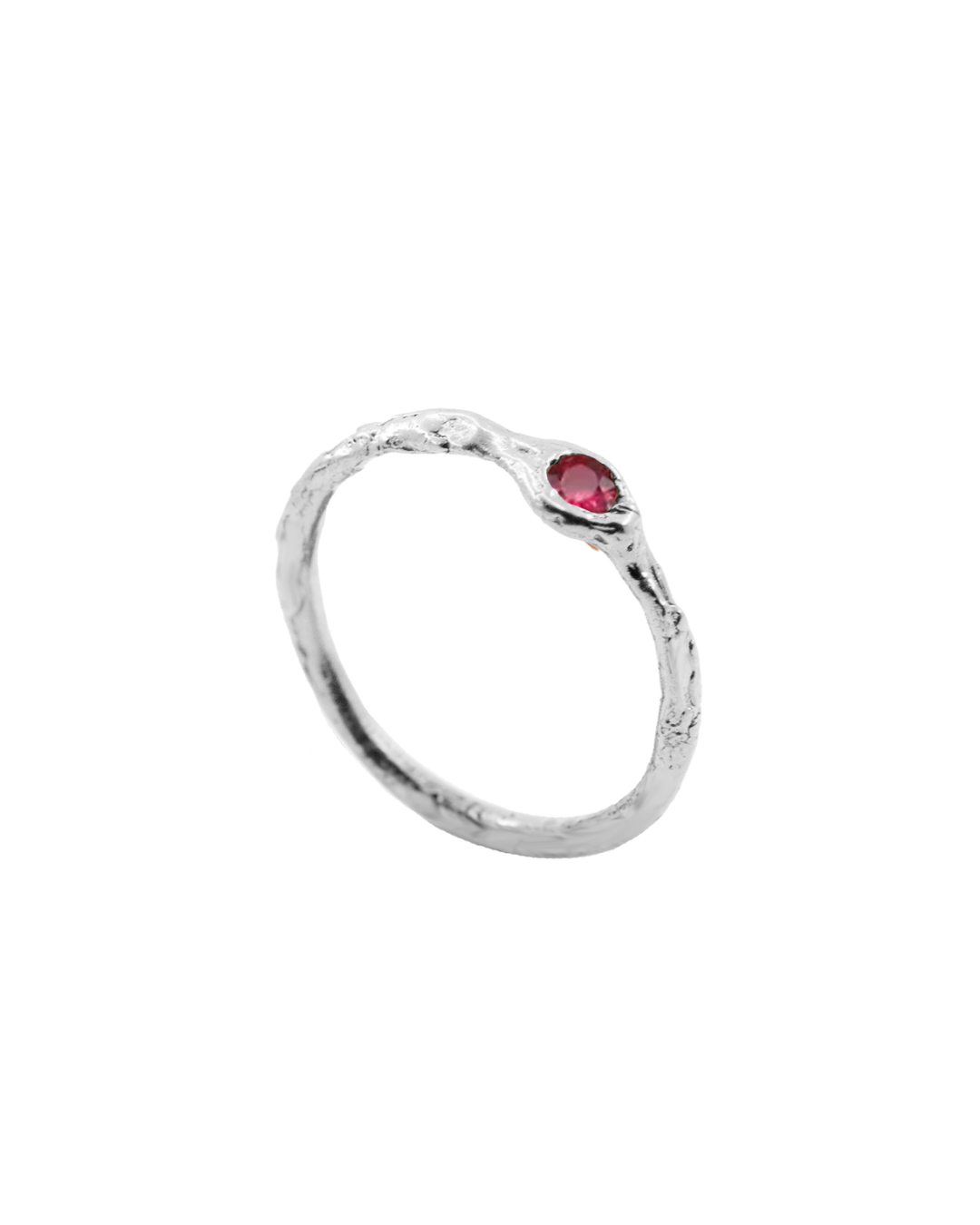 TALLO GARNET SOLID GOLD