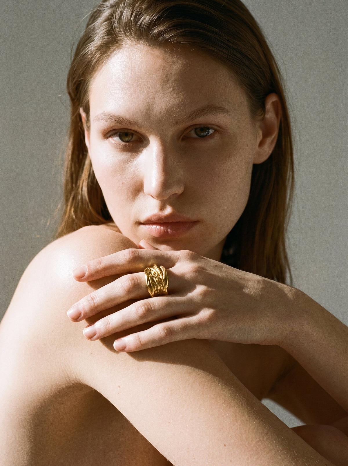 Anemona ring – Gold Plated