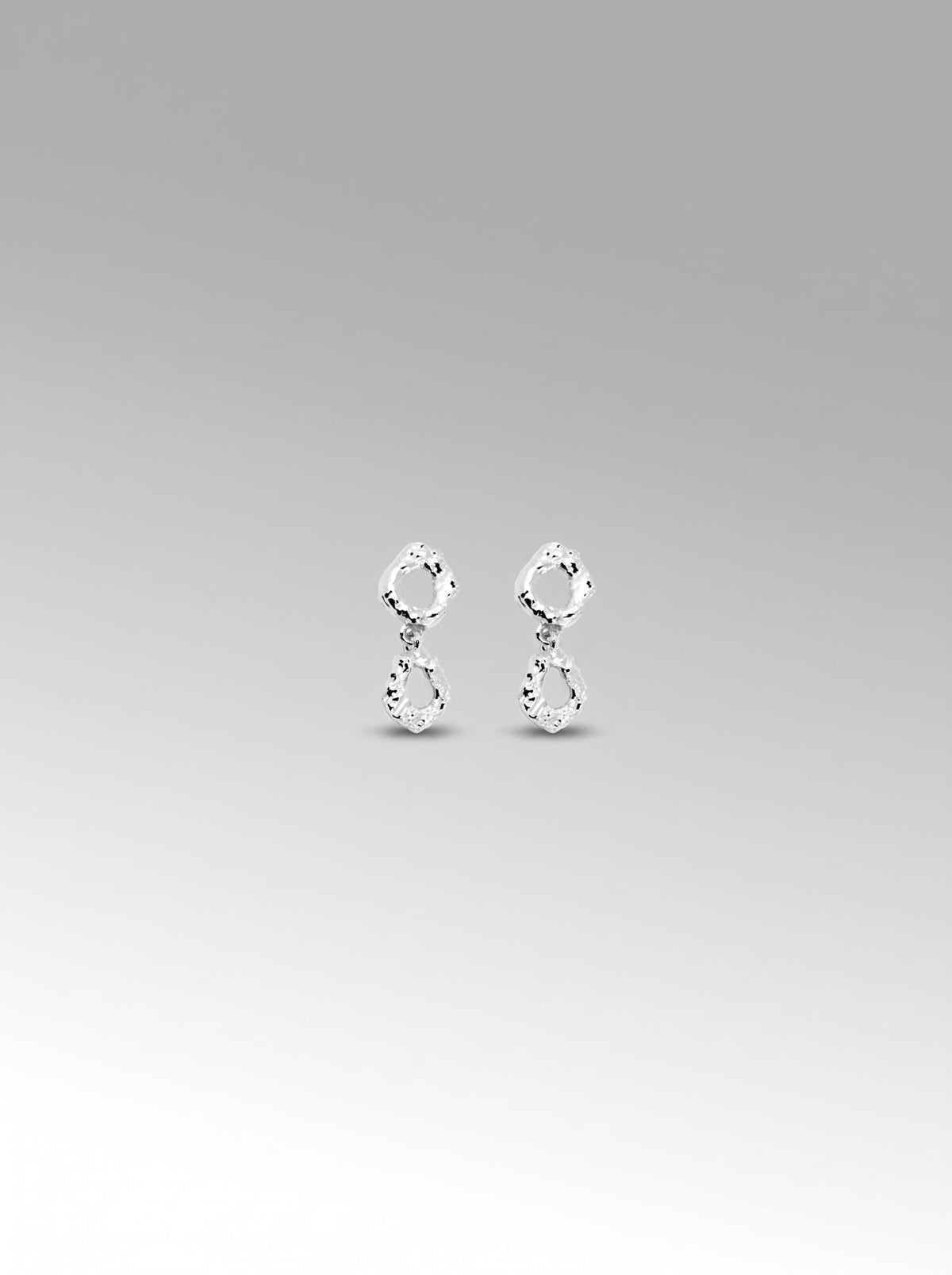 Cascada Mini earrings – Silver