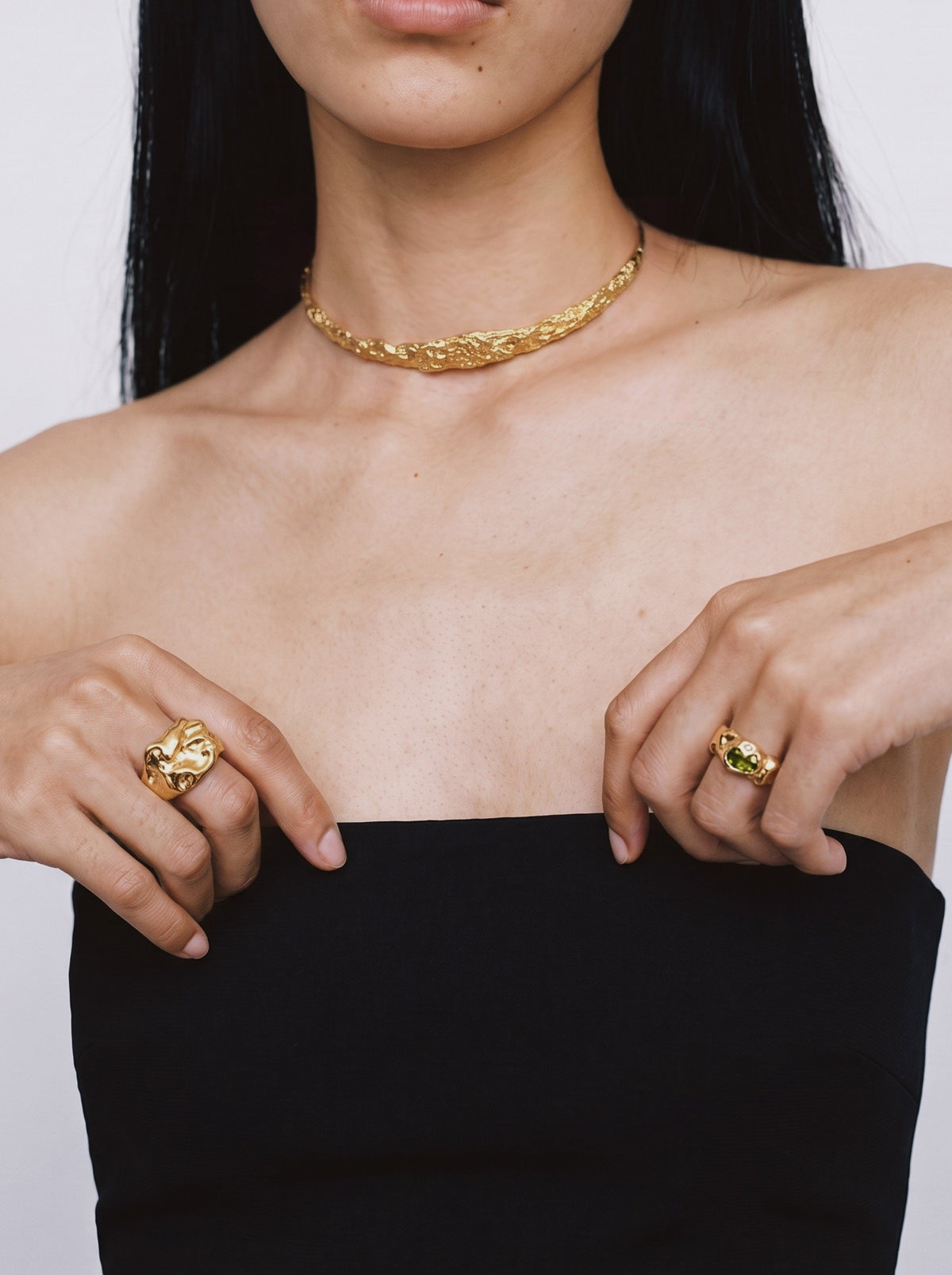 Corriente ring – Gold Plated