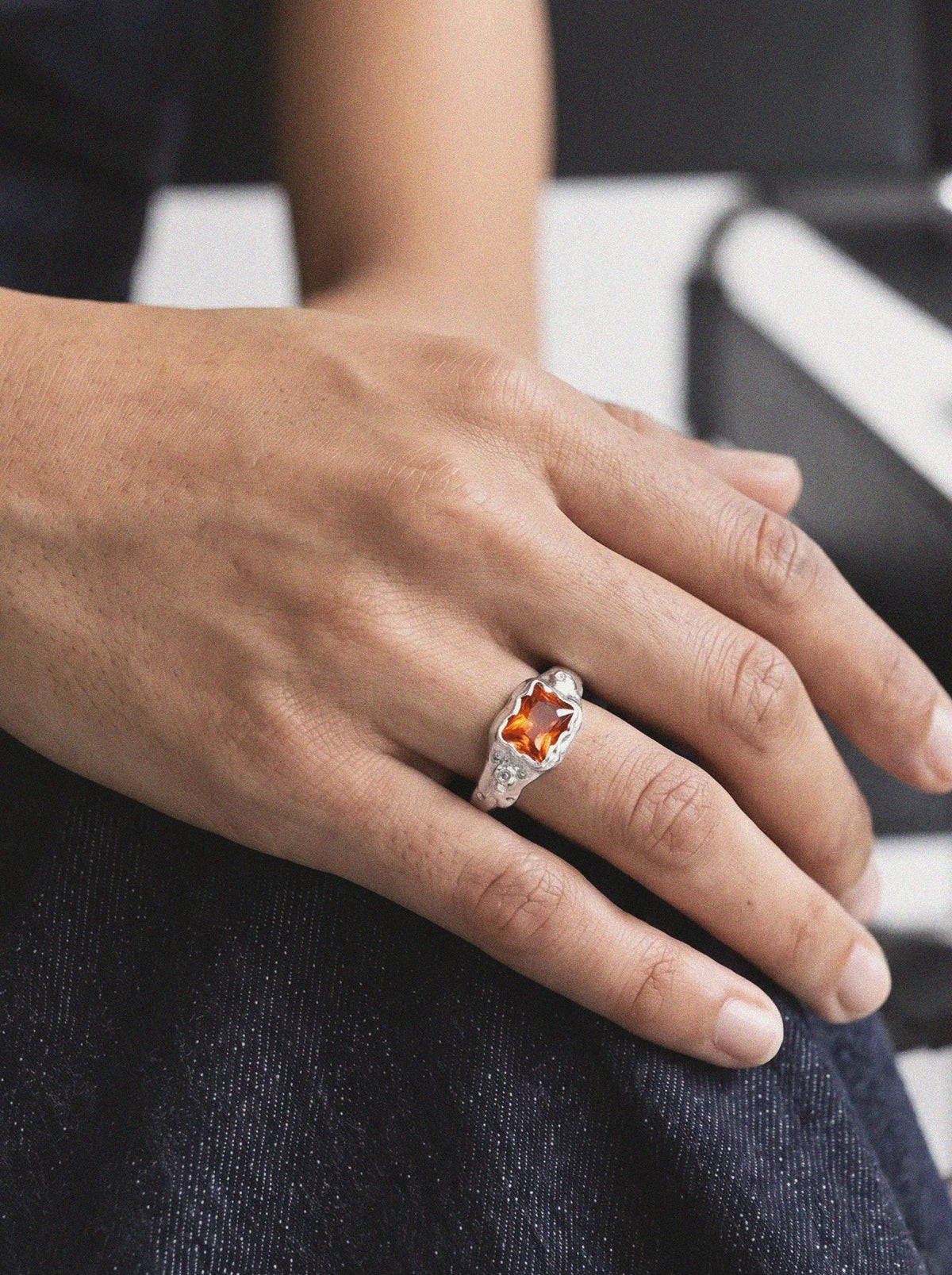 David ring – Silver