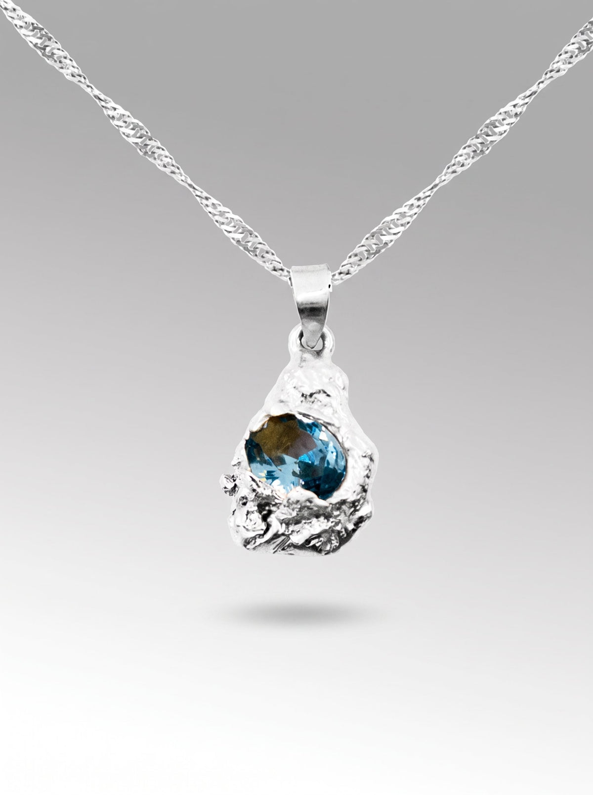 Gota necklace – Silver