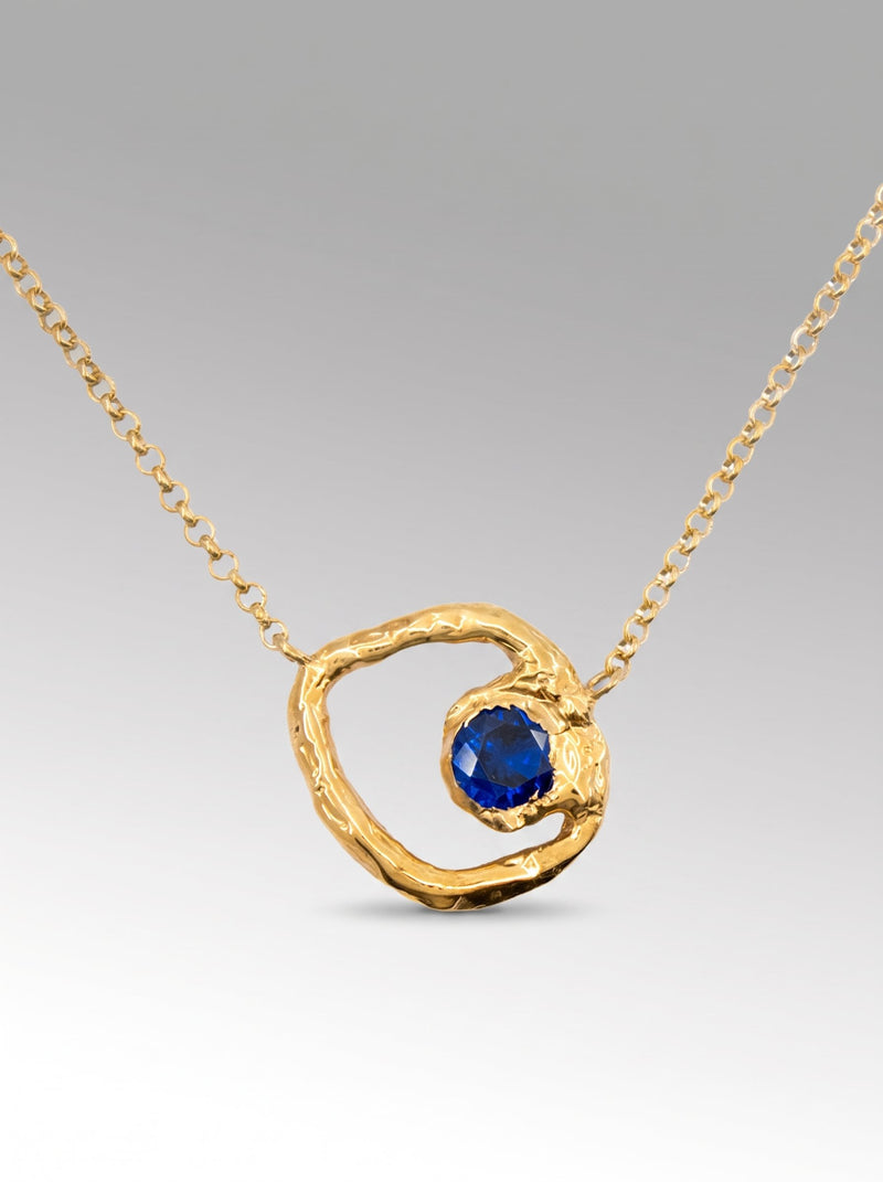 Halo Necklace – Gold Plated