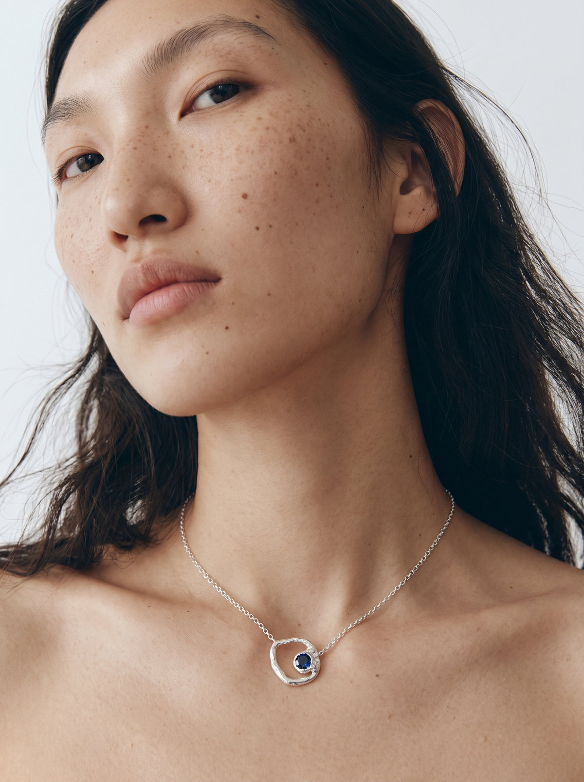 Halo Necklace – Silver