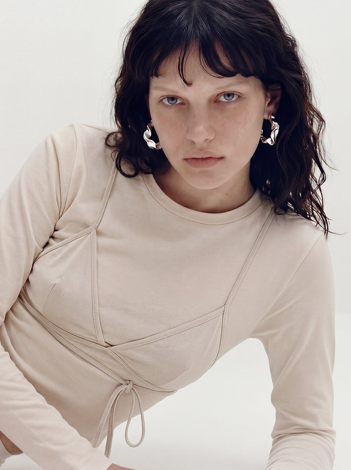 Jenner Hoops – Silver