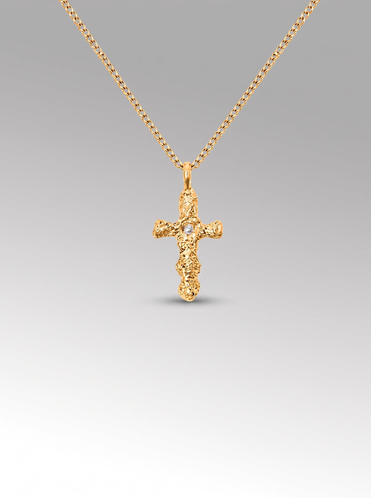 La Cruz necklace – Gold Plated