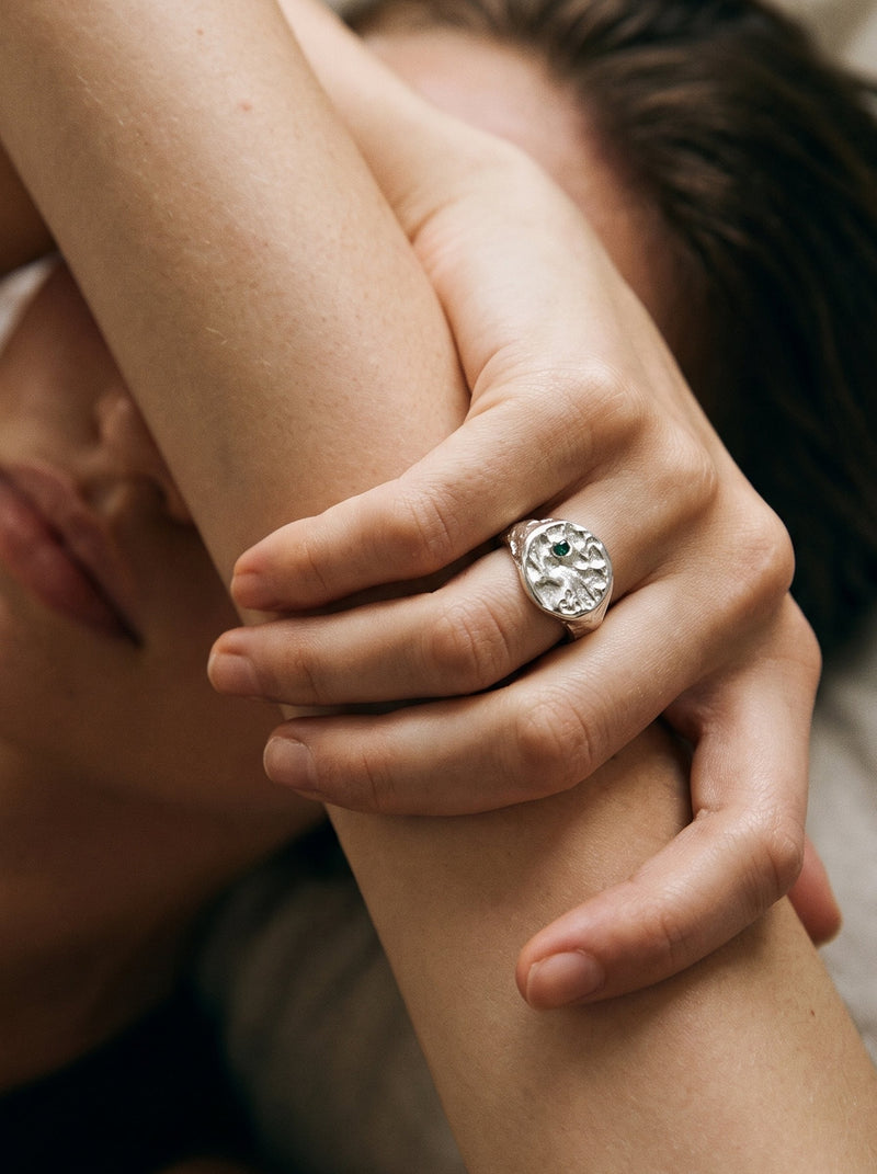 Ladera ring – Silver