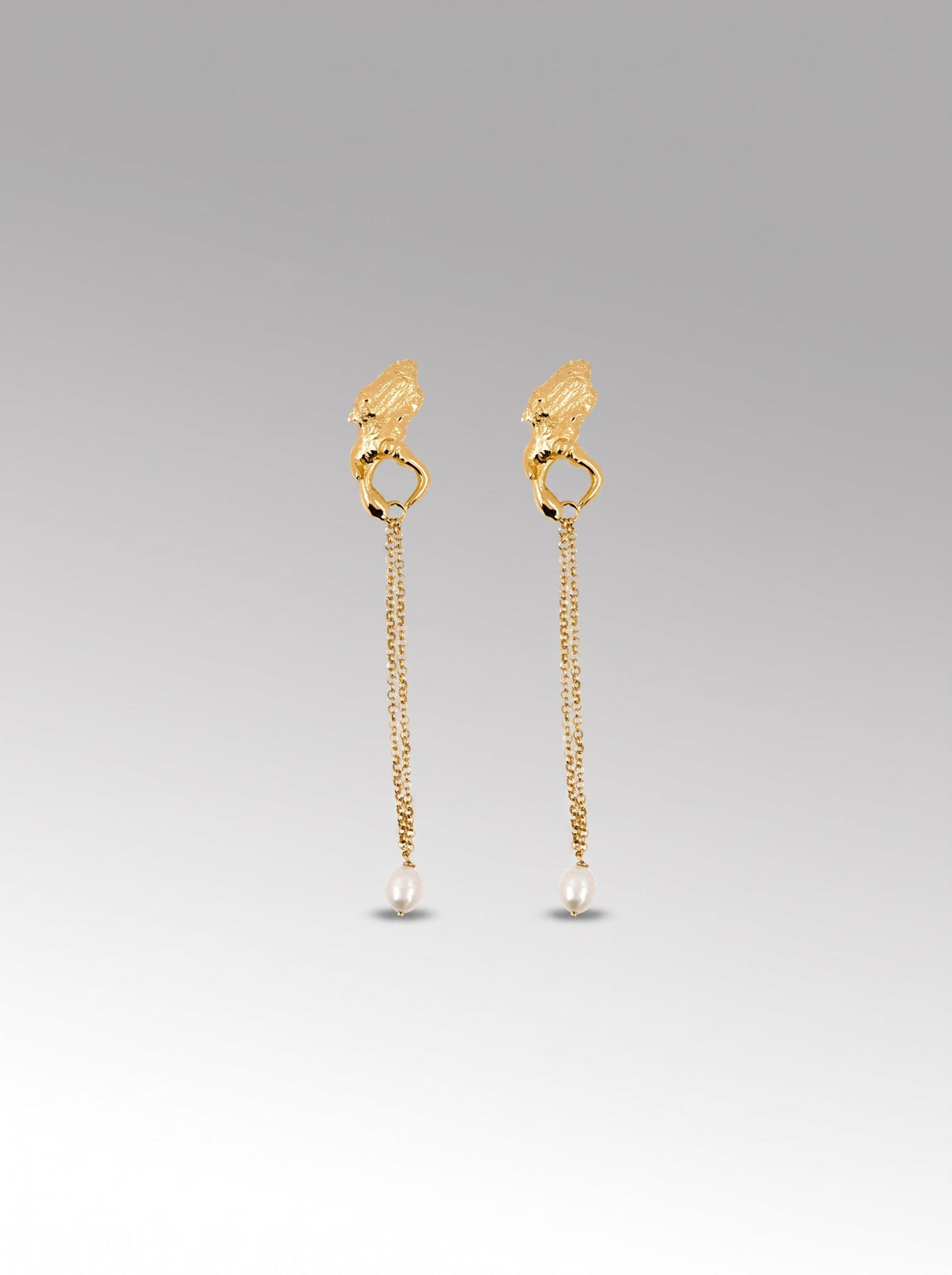 Lirio earrings – Gold Plated