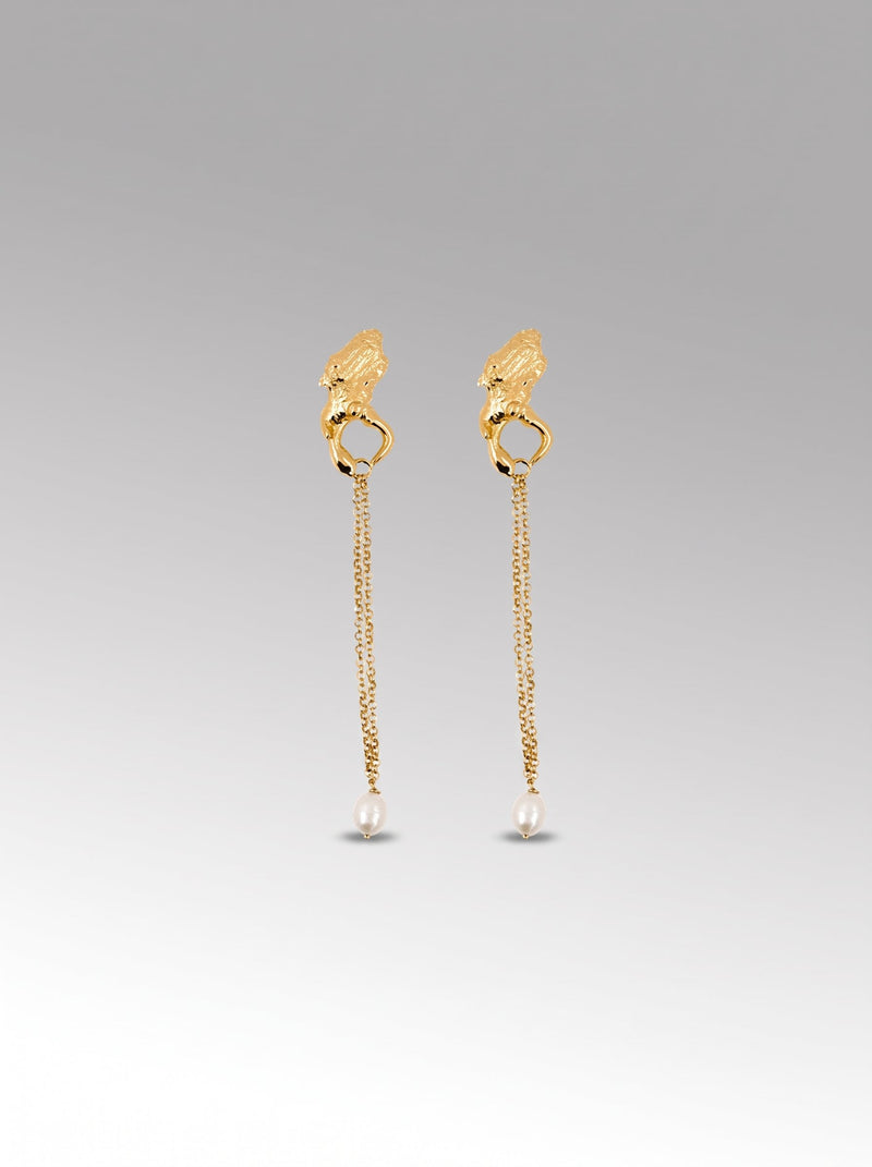 Lirio earrings – Gold Plated