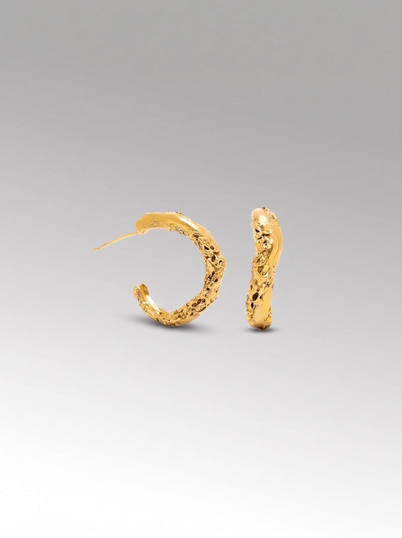 Los Aros de Mamá earrings – Gold Plated