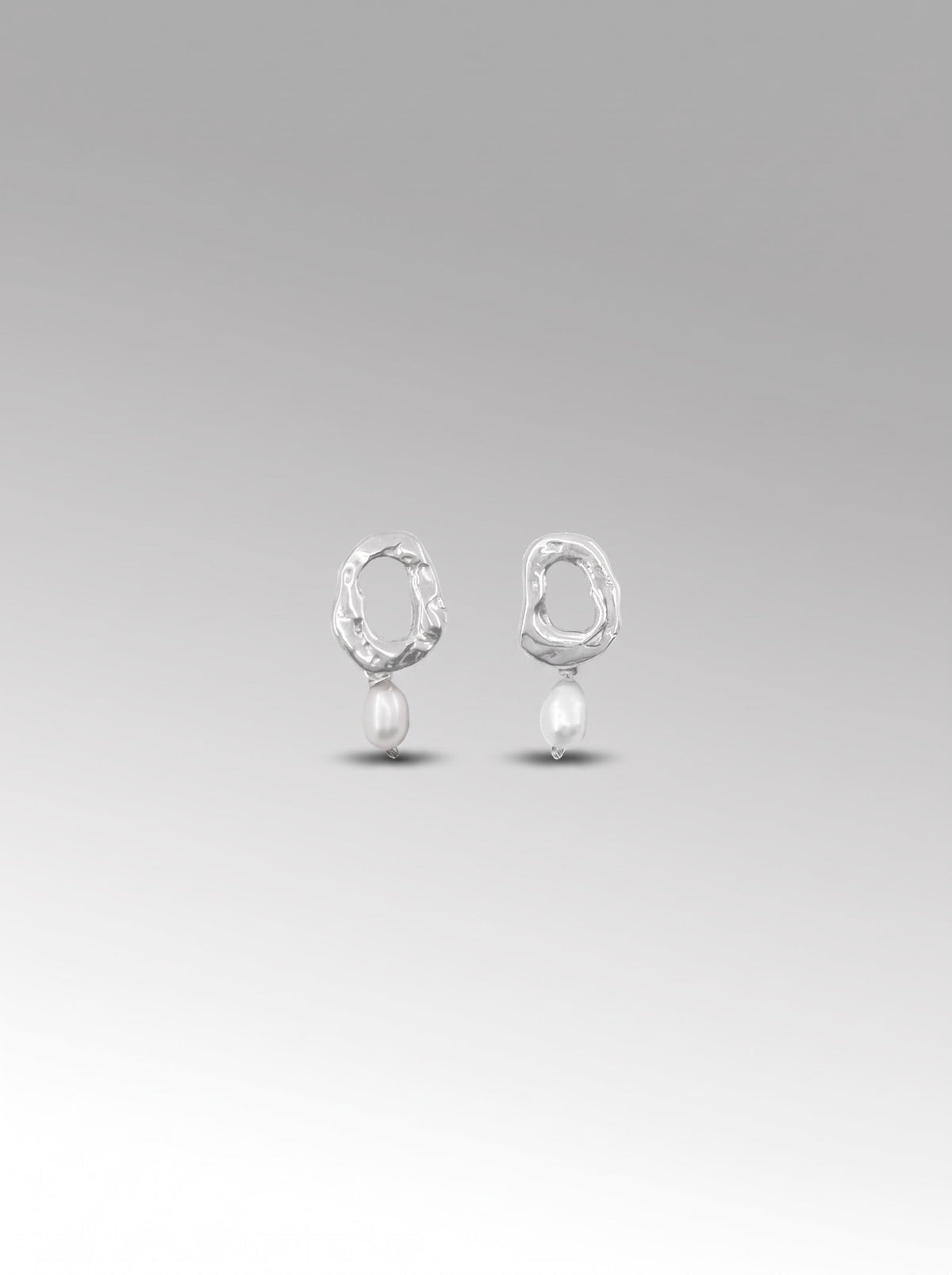 Mini Azores Perla earrings – Silver