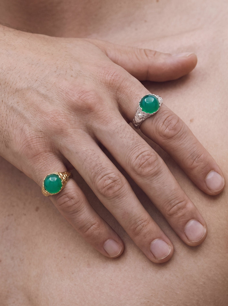 Planeta Ring – Chrysoprase