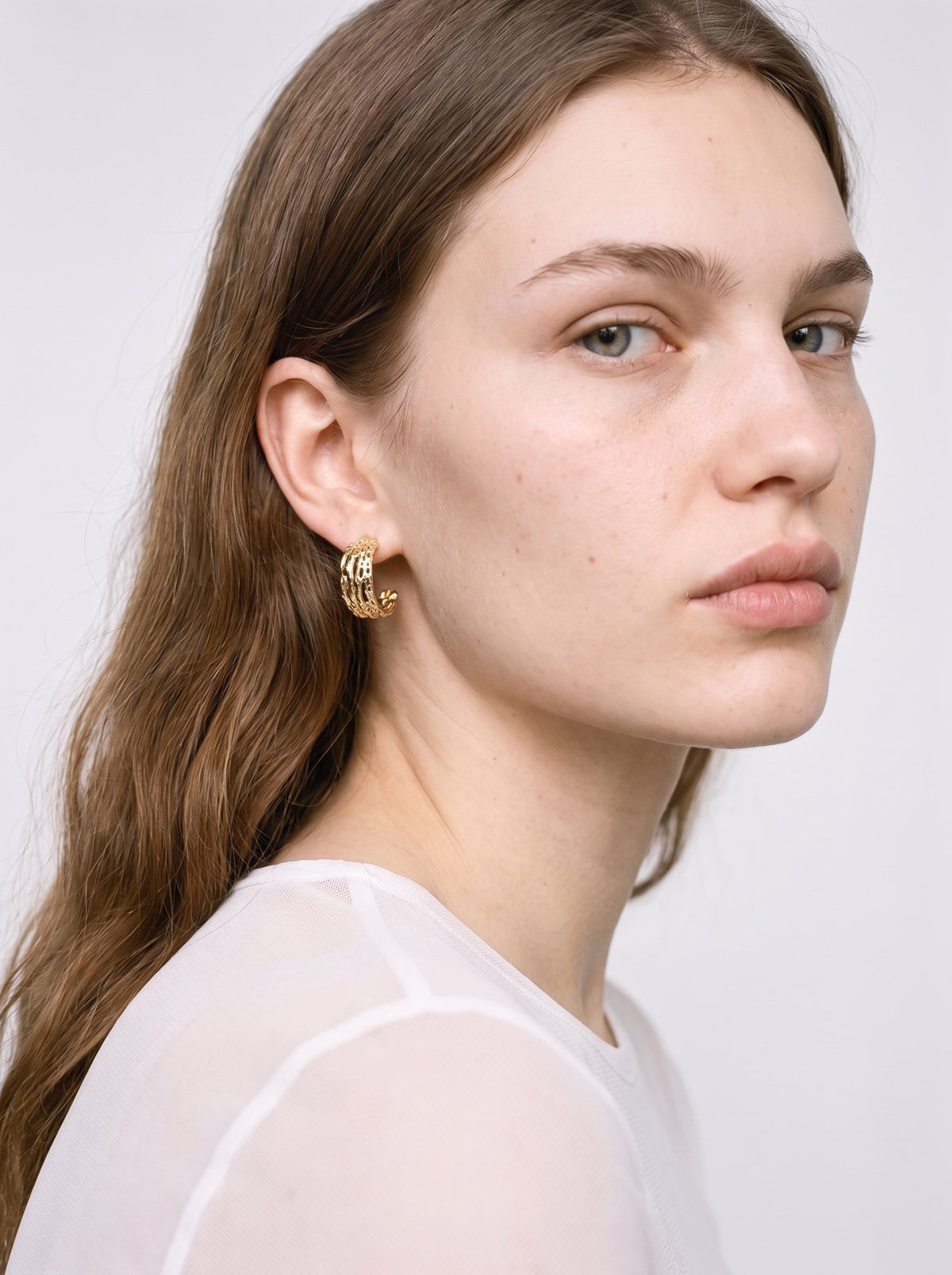 Ramo Hoops – Gold Plated