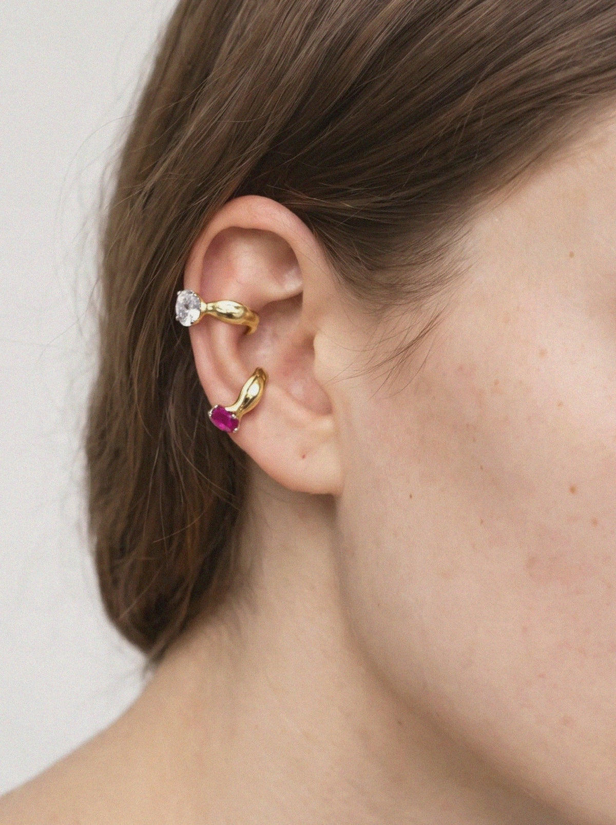 Salina Blanco earrings – Gold Plated