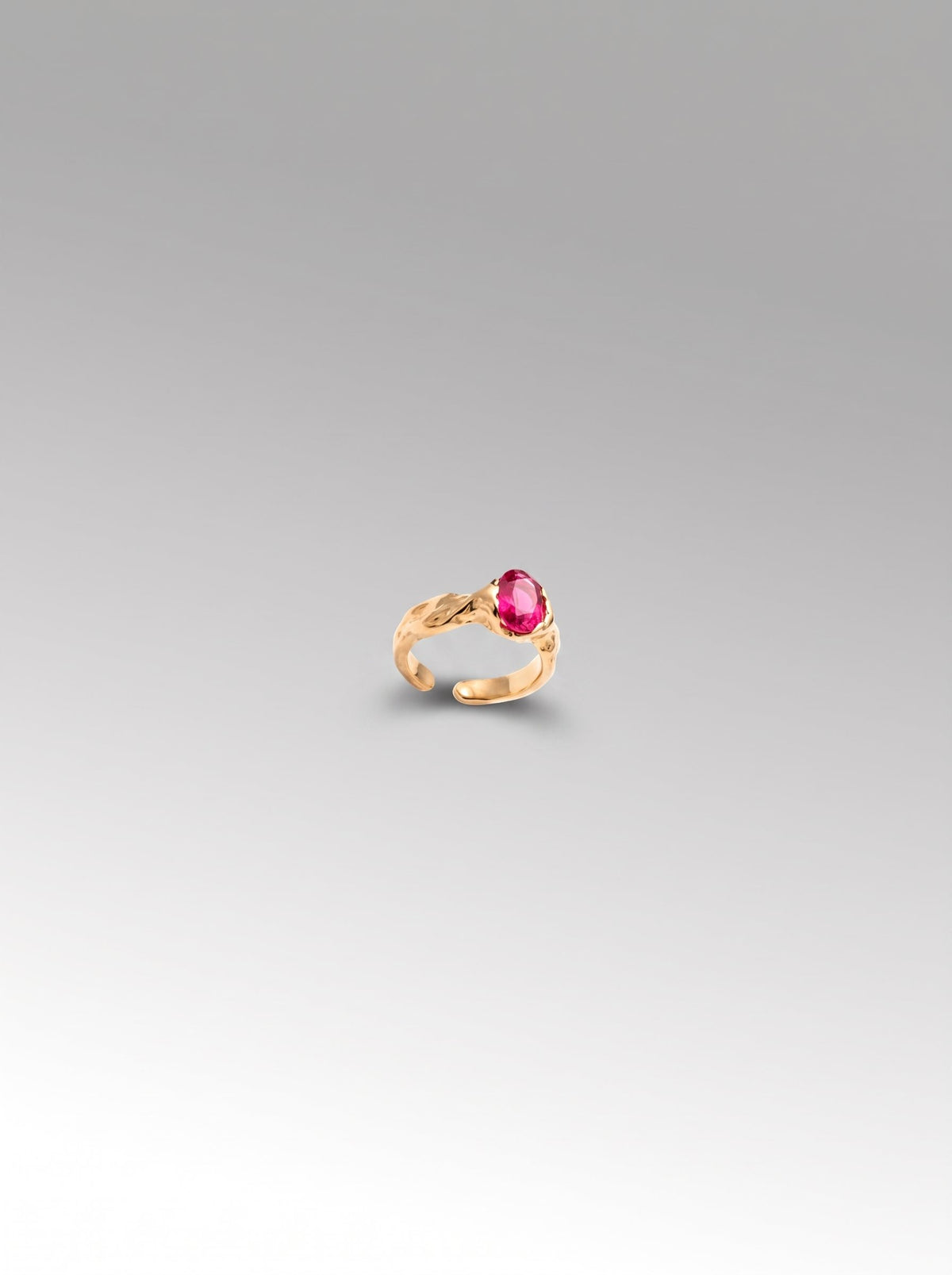 Salina Ruby earrings – Gold Plated