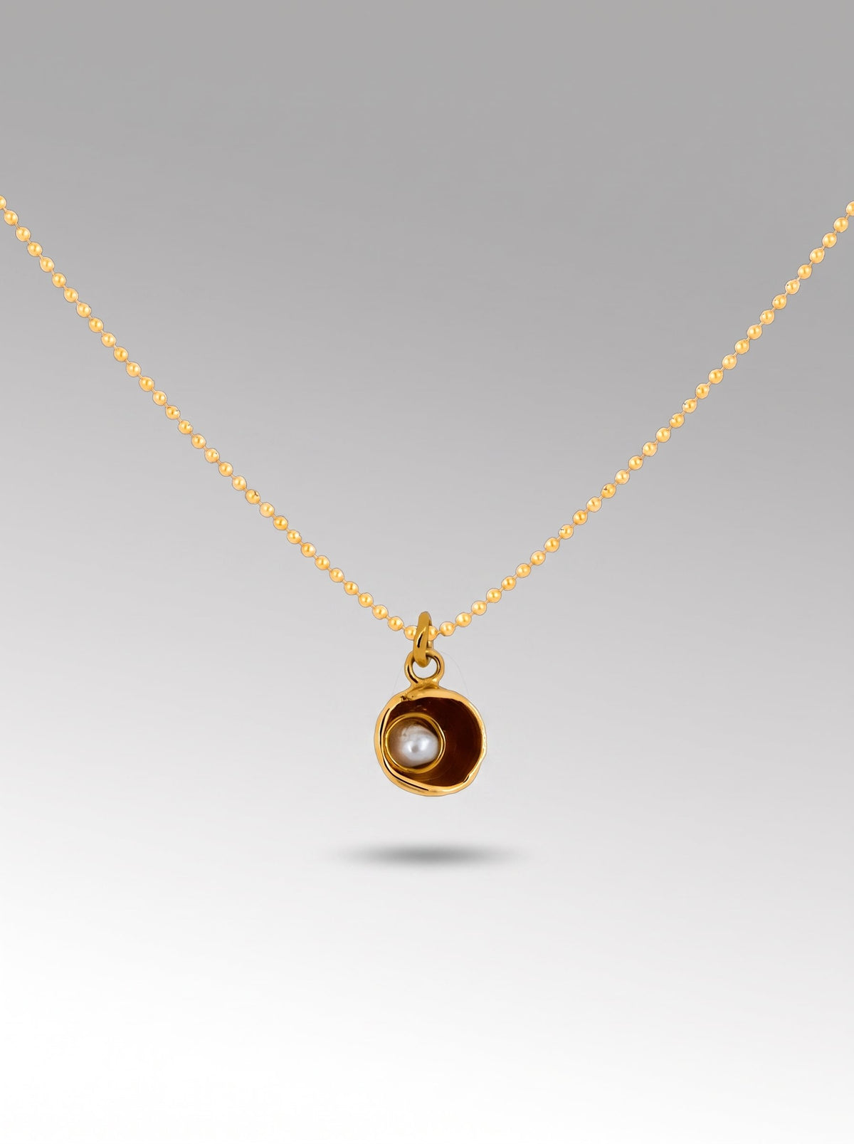 Satélite necklace – Gold Plated