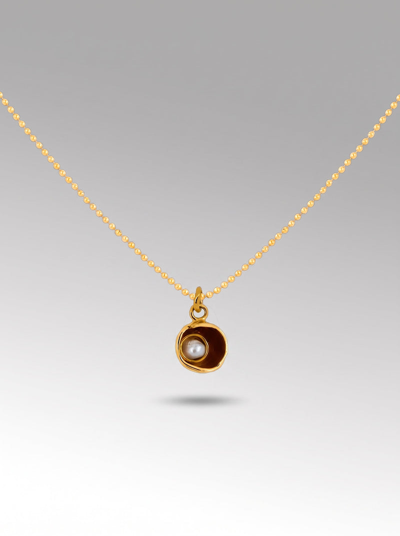 Satélite necklace – Gold Plated