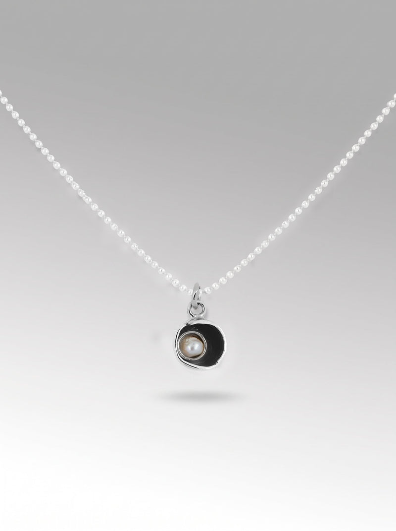 Satélite necklace – Silver