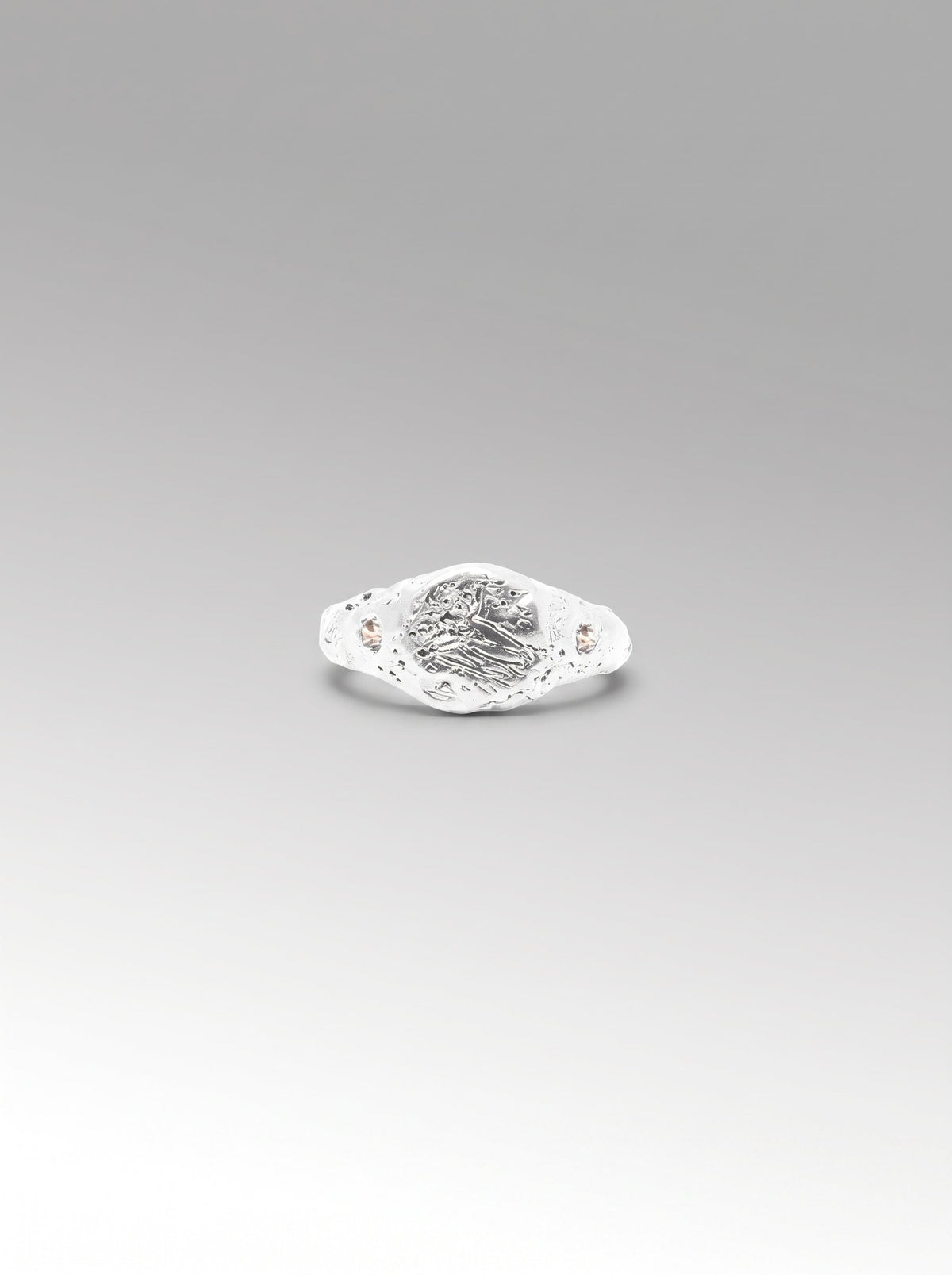 Sello para el Meñique ring – Silver