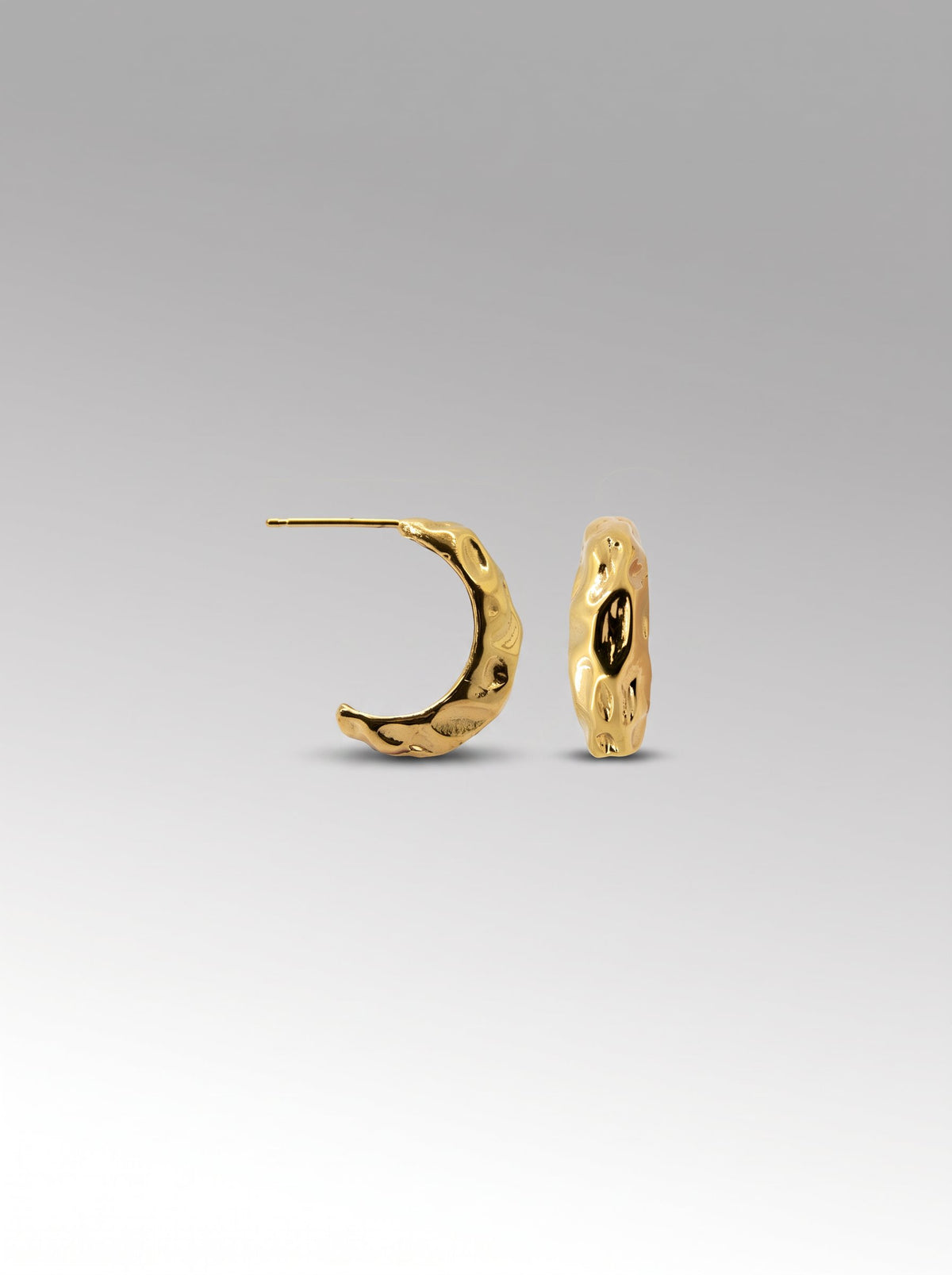 Vela Hoops – Gold Plated