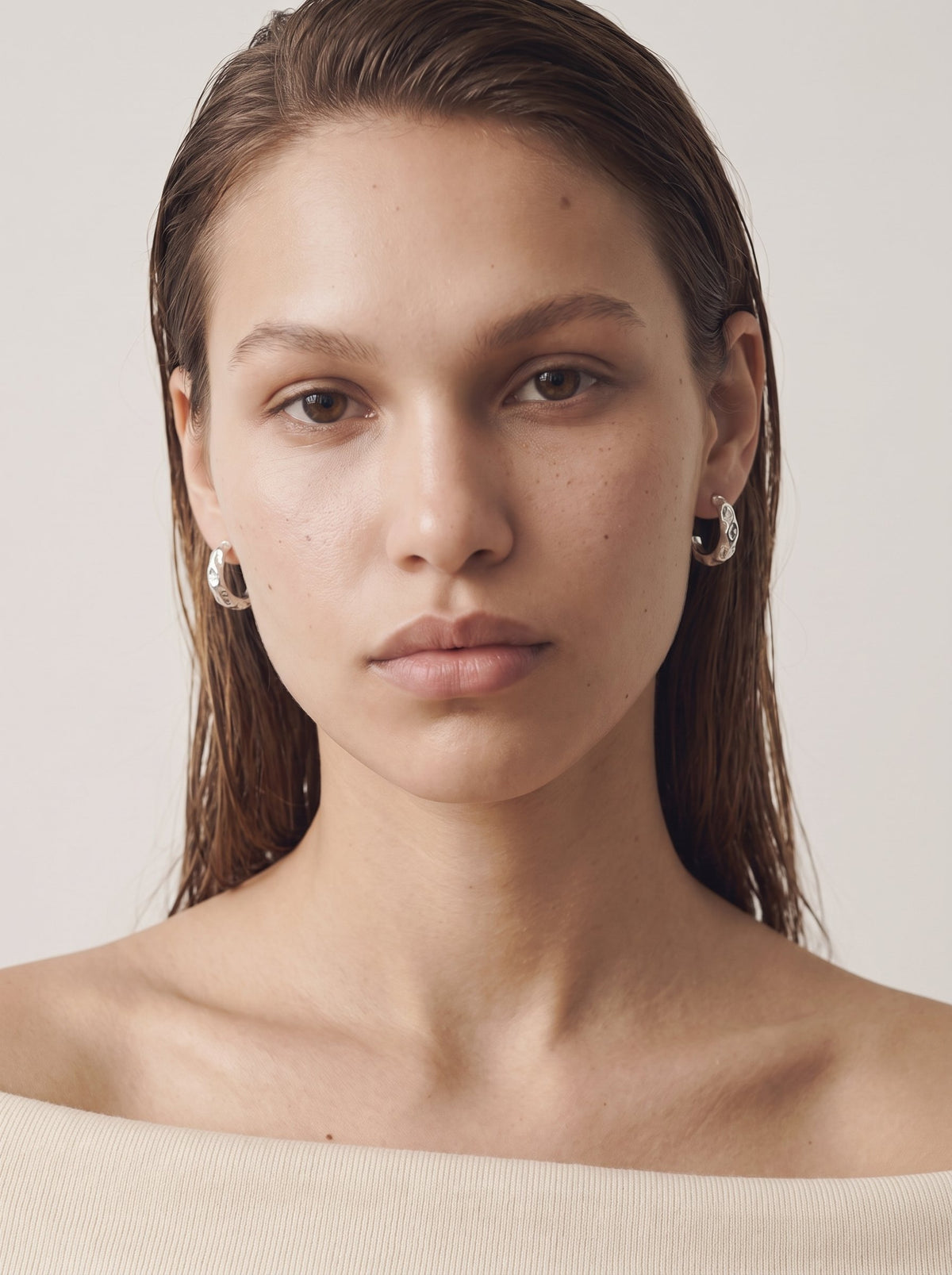 Vela Hoops – Silver